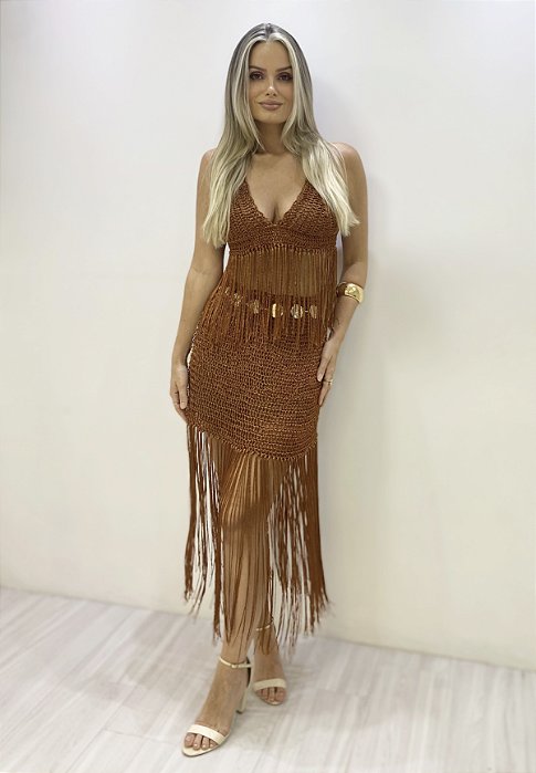 Conjunto crochê Mari