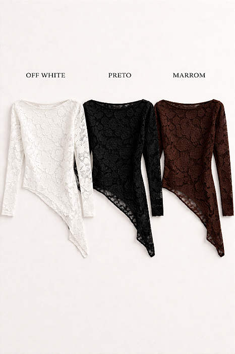 Blusa renda Natália