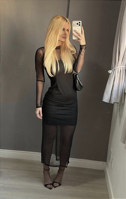Vestido tule Jana