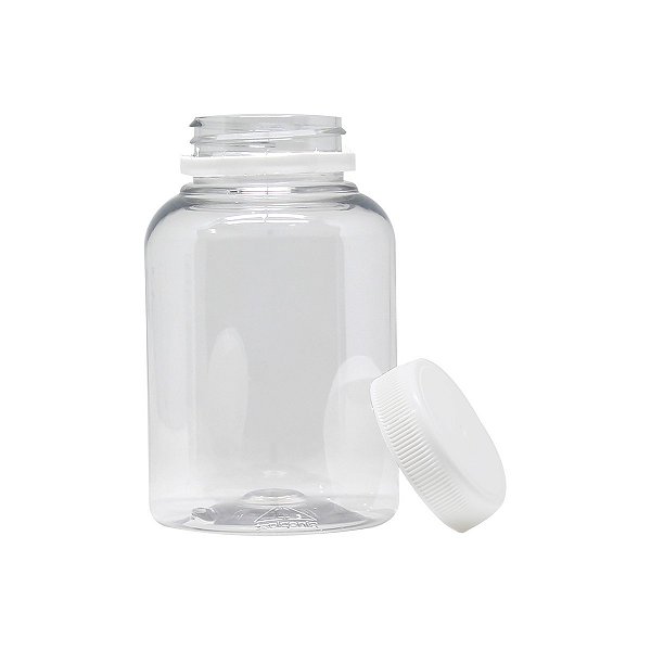 Frasco PET para cápsula 200 ml Rosca Lacre 10 unid