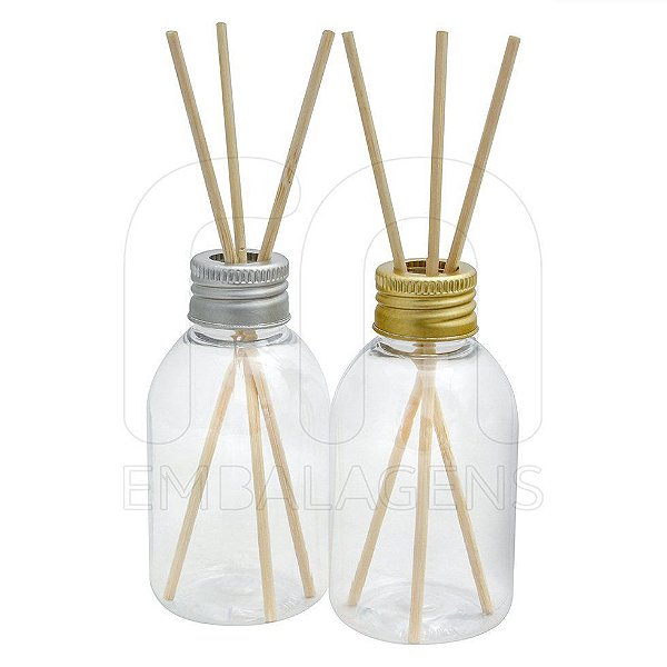Frasco para Aromatizador Plástico de 100 ml kit com 10 unid