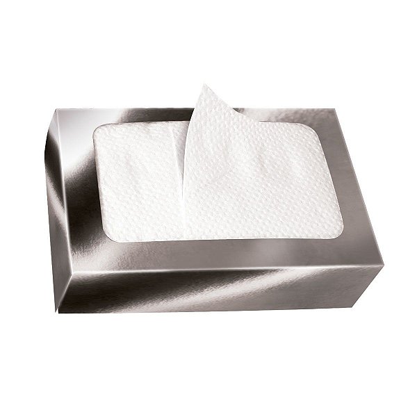 Guardanapo de Papel Descartável BOXPAK Luxo Prata