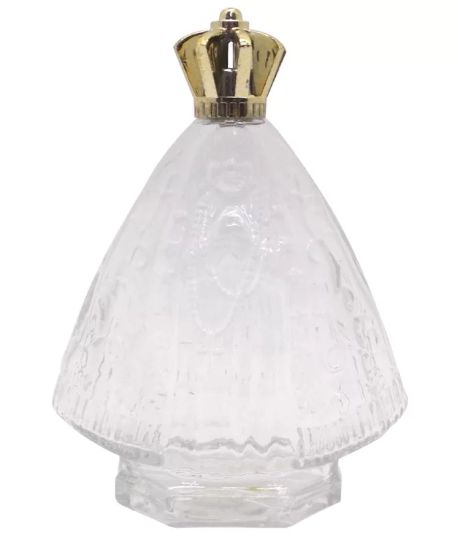 Vidro para Água Benta Nossa Senhora Grande 150 ml com tampa