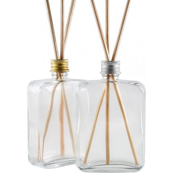 Vidro para Aromatizador 100 ml Fino kit com 10 unid