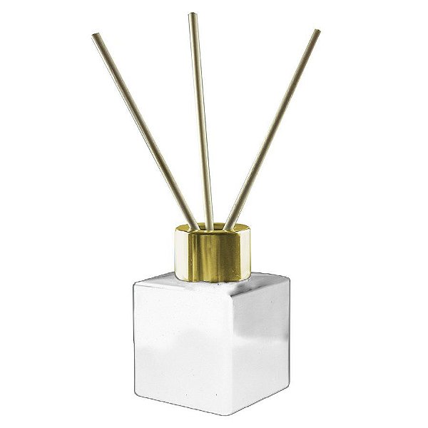 Vidro para Aromatizador e Difusor de 50 ml Branco