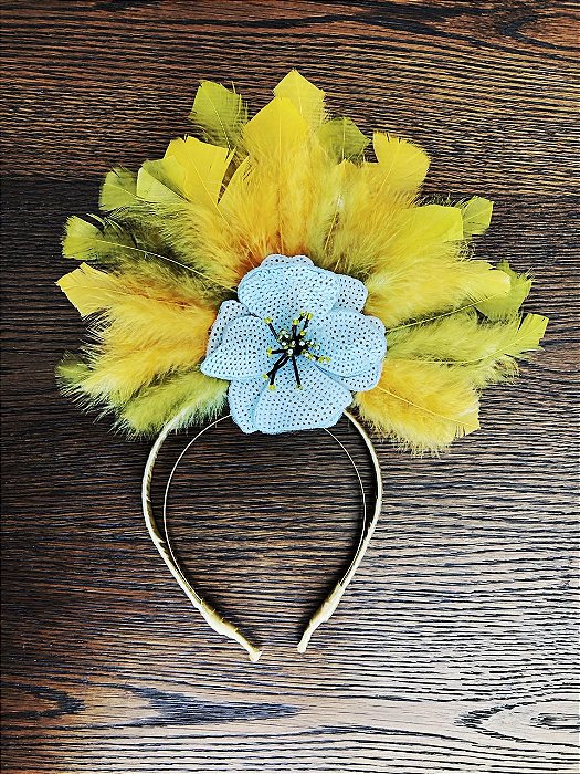 Tiara Plumas Carnaval