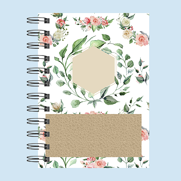 Agenda Floral Com Tag