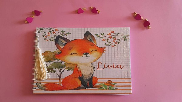 Caderno de Desenho personalizado