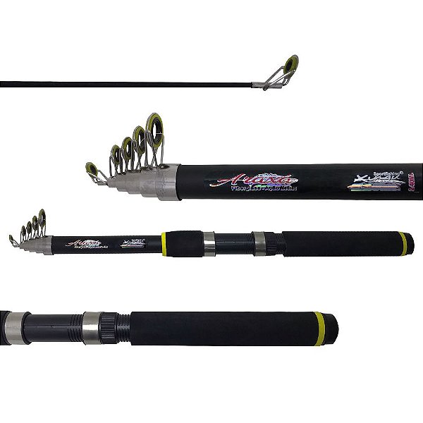 Vara Telescopica Para Molinete 2,10m Araxa Xingu