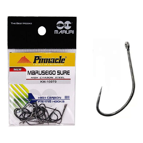 Buy High Carbon Steel Fishing Hooks Maruseigo-ring Fishhook Black