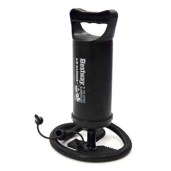 Bomba De Ar Manual Para Infláveis Bestway C/ 3 Bicos