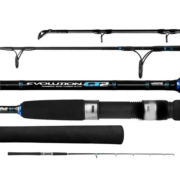 Vara Molinete Evolution GT2 S601H 1,83m 20-60lb Jig Marine