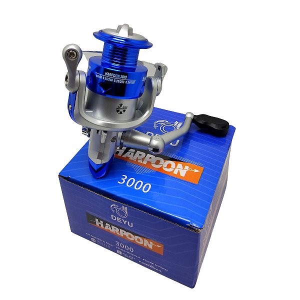 Molinete Harpoon 3000 3 Rolamentos Deyu