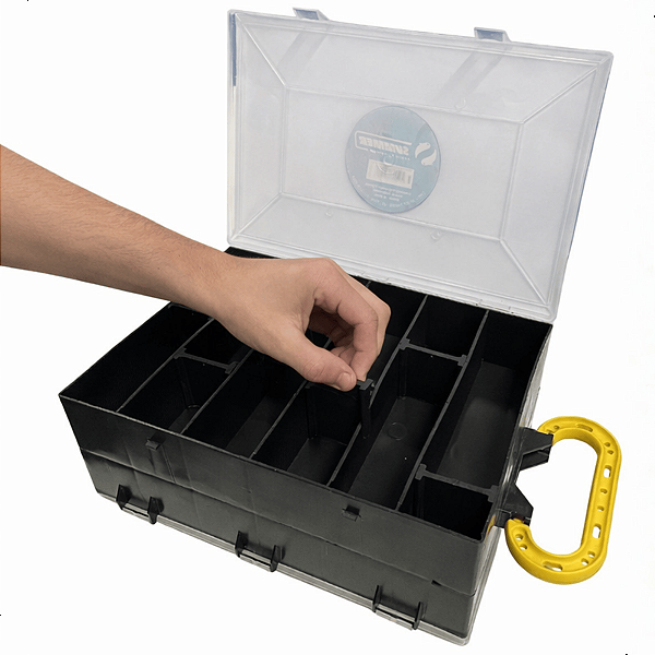 Estojo Para Pesca Organizador Doublebox 24Divisões Summer