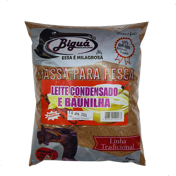 Massa em Pó 500g Bigua - Escolha os Sabores