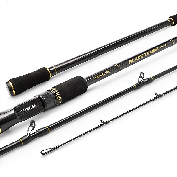 Vara Para Carretilha Black Tamba Pro C-802H 30-60lb 2,40m Maruri