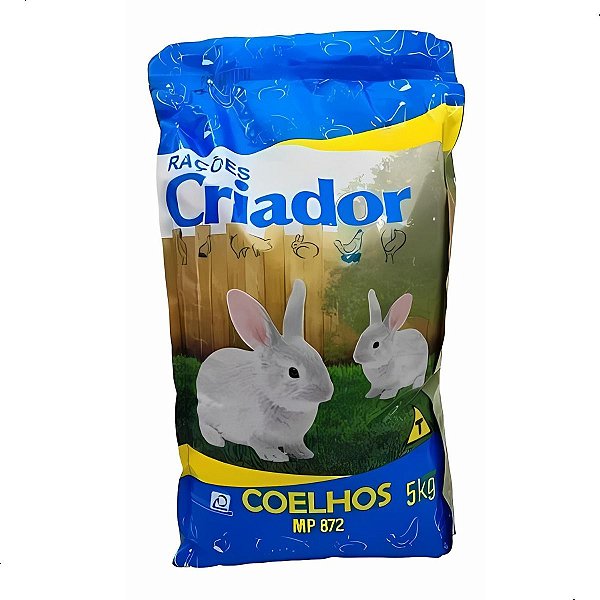 Ração de Coelho MP-872 Tipo Criador 5kgs Primor
