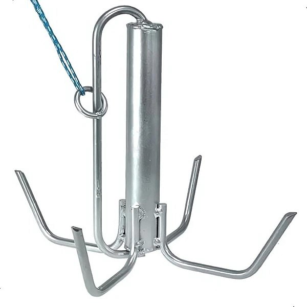 Ancora Garateia 6kg Caiaque Bote Barco JetSki Embarcaçoes