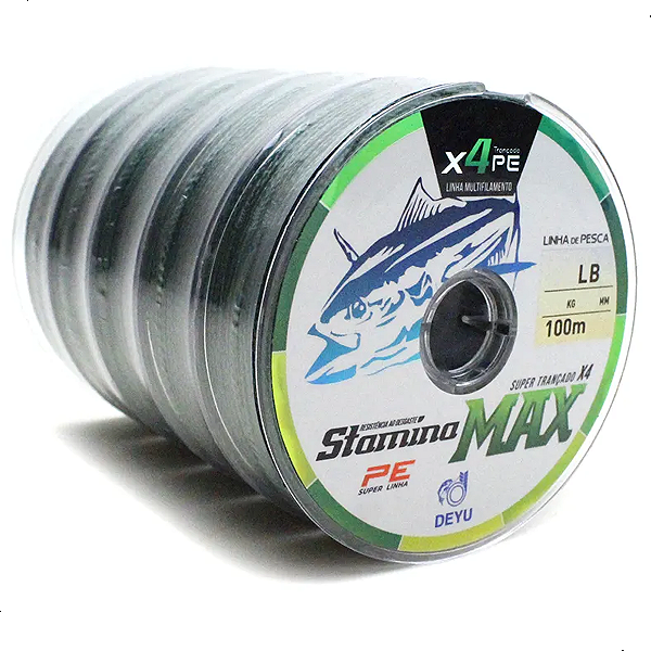 5pçs Linha Multifilamento Max X4 100m Deyu