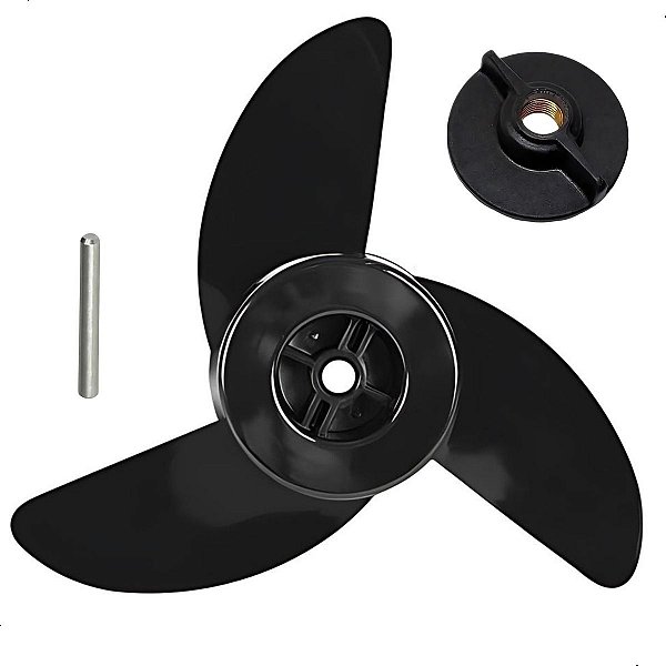 Helice Motor Elétrico Phantom 44 E 54lb 3 Pás Marine Sports