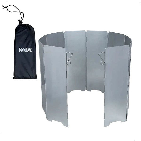 Escudo Protetor Fogareiro Aluminio Kala