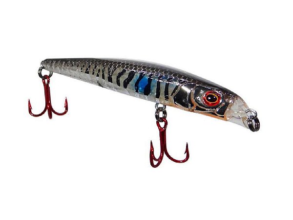 Isca Artificial Rei do Rio 8cm Cor N1 - Marine Sports