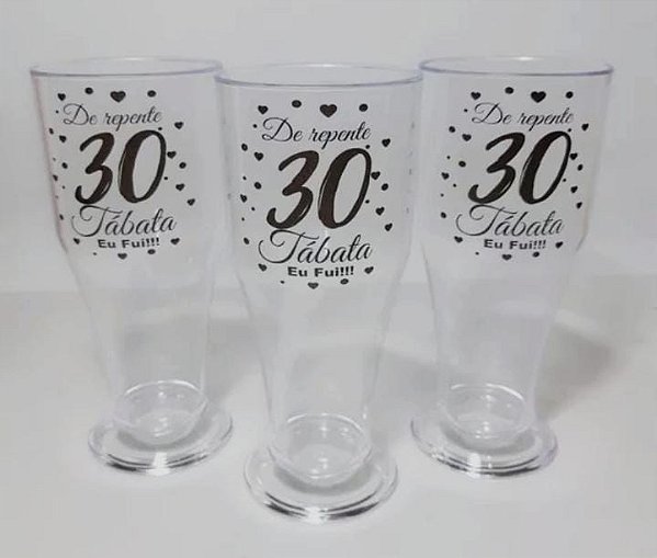 TULIPA TRANSPARENTE PLÁSTICO PERSONALIZADA 300ML