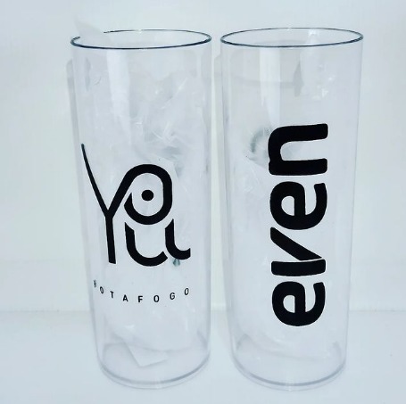 COPO LONG DRINK PLÁSTICO PERSONALIZADO 350ML