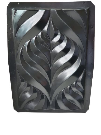 Forma 50 - ABS Preto 1,8mm Gesso/Cimento - Garden 44 x 30 cm