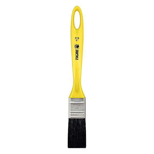 Pincel Médio 1'' Sintético 519 Preto Tigre