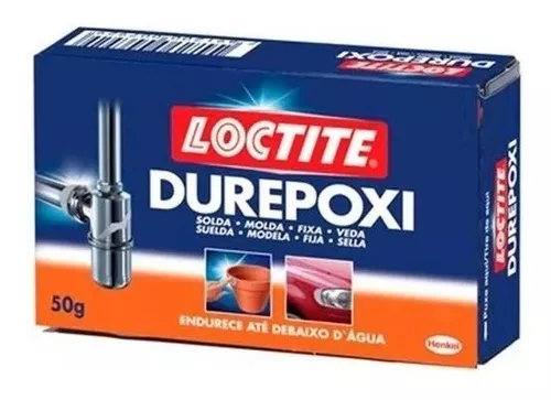 Durepoxi Massa Epoxi 50g Cinza - Loctite