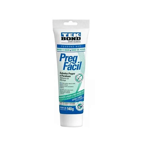 Preg Facil Base D'Agua 140g - Tek Bond