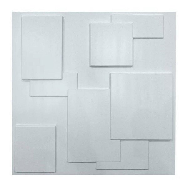 Forma 11 - Plástico Especial 1,6mm Gesso/Cimento - Quadratto 39,5 x 39,5 cm