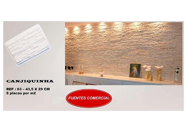 Forma 63 - Plástico Especial 1,6mm Gesso/Cimento - Canjiquinha 43,5 x 29 cm