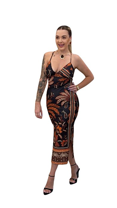 Vestido Midi Bia