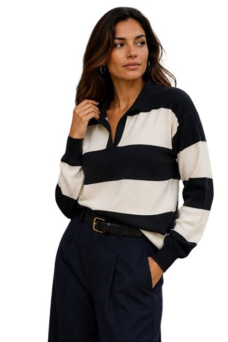 Blusa Modal Polo