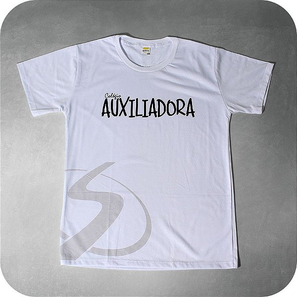 Camiseta Tradicional Branca - Colégio Auxiliadora