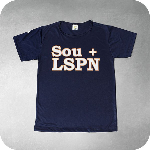 Camiseta Tradicional Azul Marinho - LSPN