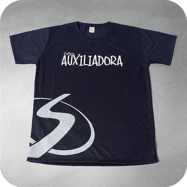 Camiseta Tradicional Azul Marinho - Colégio Auxiliadora