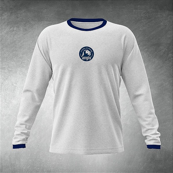 Camiseta Manga Longa Sistema de Ensino Anglo - Pradópolis