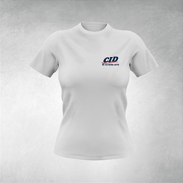 Camiseta Baby-Look CID de Oliveira Leite