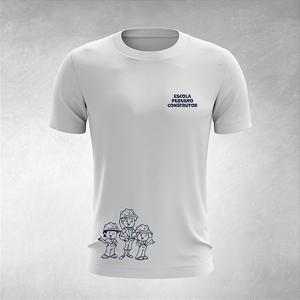 Camiseta Tradicional - Escola Pequeno Construtor