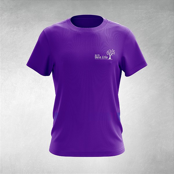 Camiseta Roxa - Bela Líria - Segunda-Feira