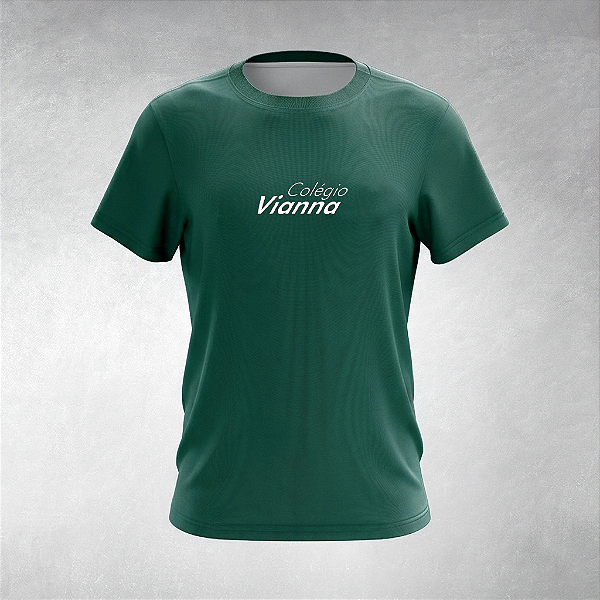 Camiseta Verde - Colégio Vianna