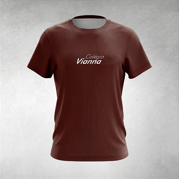 Camiseta Vinho - Colégio Vianna