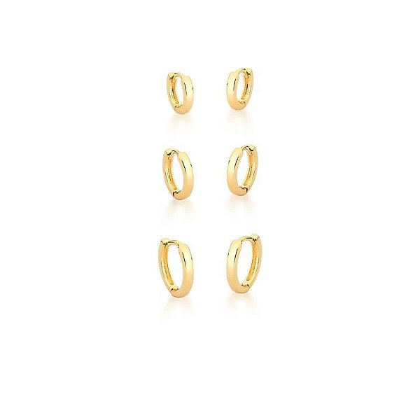 Trio Argola Lisa