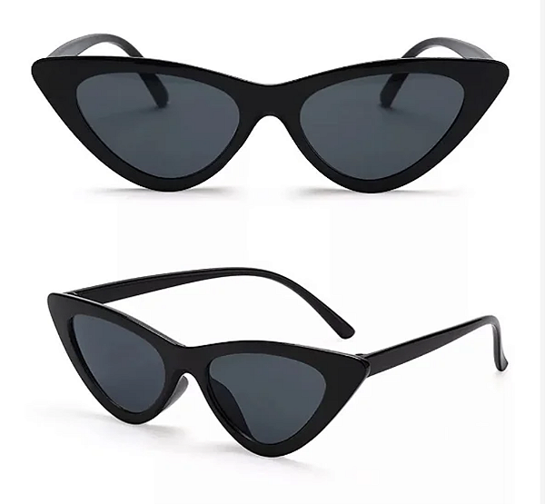 Óculos gatinho preto