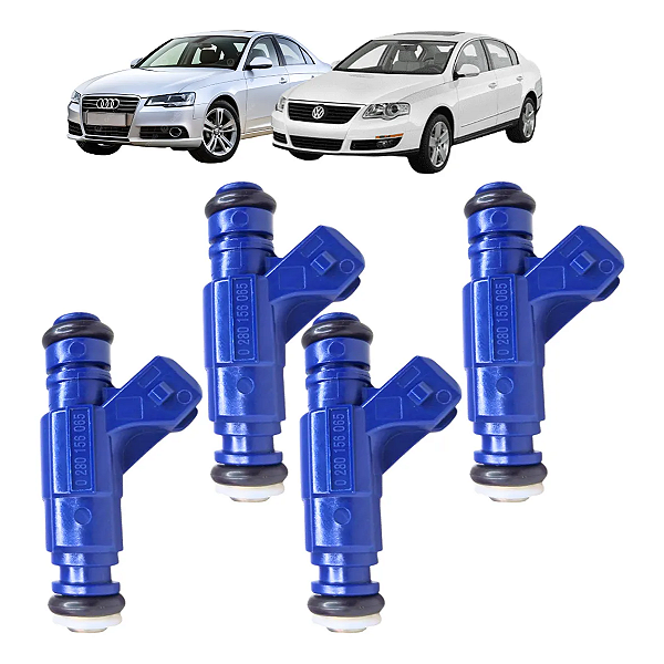 Jogo 4 Bico Injetor Audi A4 1.8 Turbo Vw Passat 06b133551m