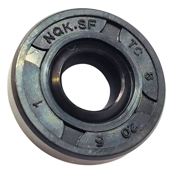 Retentor Nitrilico 8x20x5 Nbr Com Mola Preto
