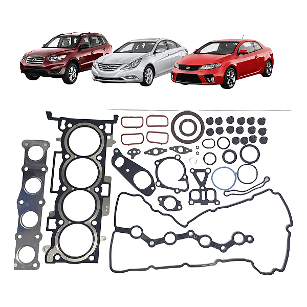 Junta Cabeçote Santa Fe Sonata 2.4 2009 2012 2.4 Motor G4ke